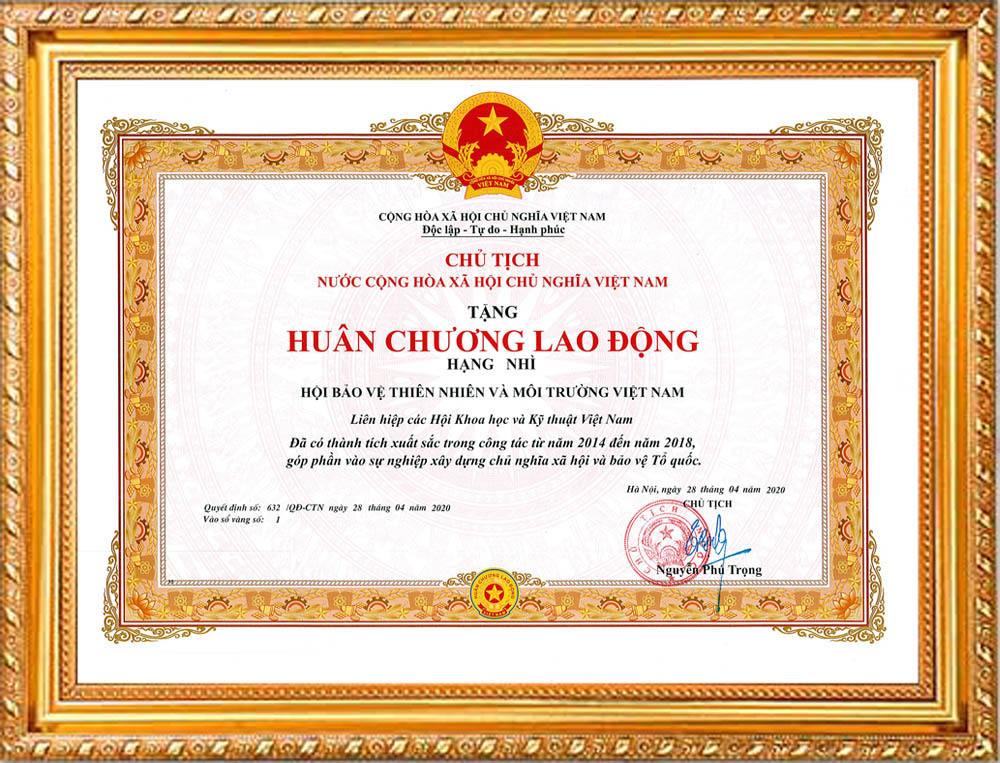 A gold frame with red and black textDescription automatically generated