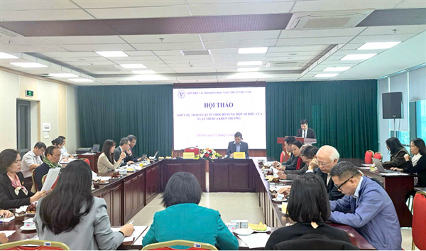 Hội thảo góp ý Dự thảo Luật Thi đua, Khen thưởng (sửa đổi)