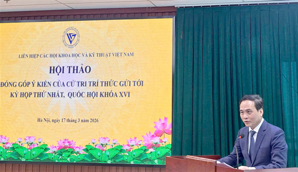 Đóng góp ý kiến của cử tri trí thức tới Kỳ họp thứ nhất Quốc hội khóa XVI