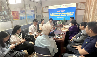Meeting between VACNE and China Energy Enterprise Delegation