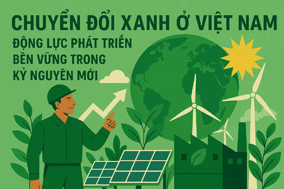 Chuyển đổi xanh ở Việt Nam: Động lực phát triển bền vững trong kỷ nguyên mới