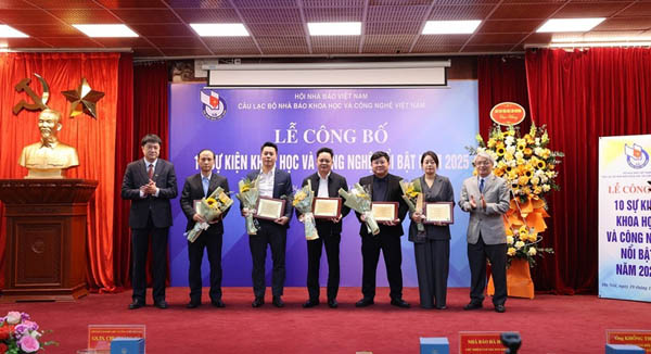 Công bố 10 sự kiện Khoa học và Công nghệ nổi bật năm 2025